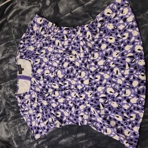 Purple pendulum blouse